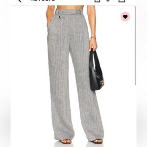 Amanda High waisted tailored pant in Ash Shona Joy